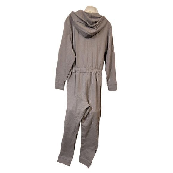 We Wore What Jumpsuit Coveralls Leisuresuit Jogger Hoodie Grey L - Picture 6 of 12